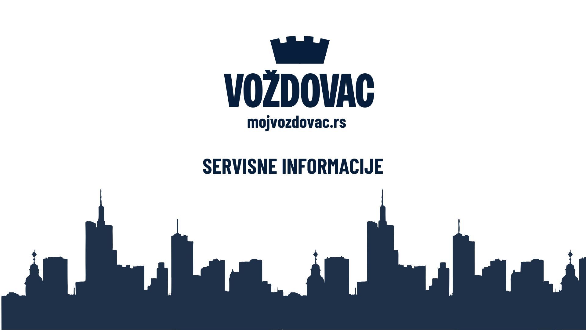 Servisne informacije za 19. avgust