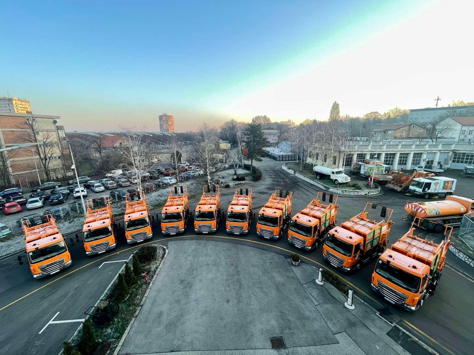 BEOGRAD DOBIJA MODERNIJU KOMUNALNU SLUŽBU: „Gradska čistoća“ nabavila nova vozila