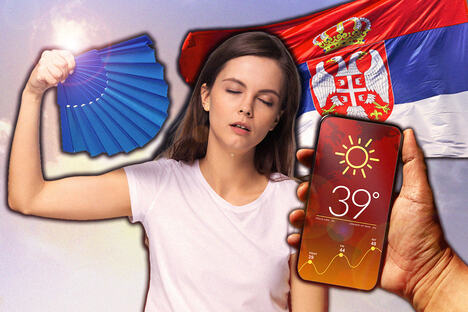 Sunce i visoke temperature tokom toplotnog talasa