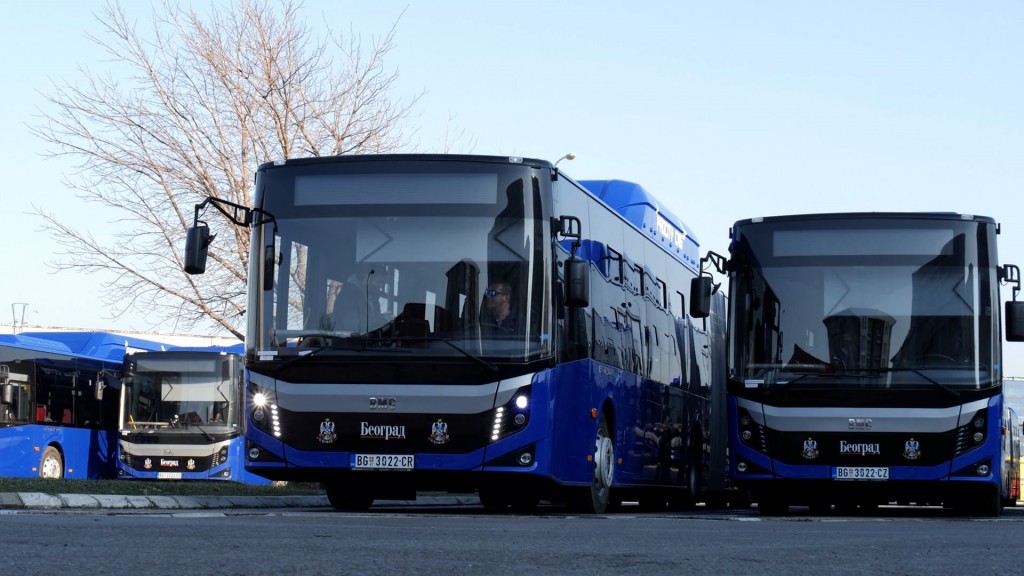 GSP autobusi u Beogradu