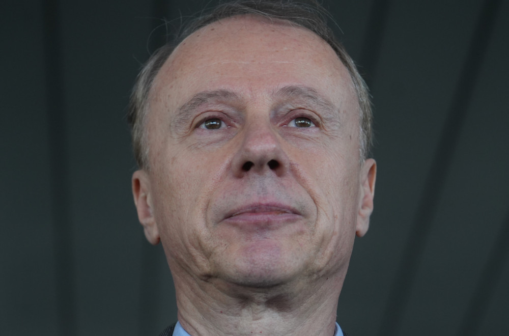 Rektor Vladan Đokić, krupni plan lica
